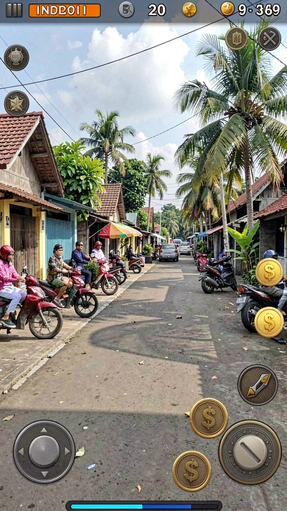 cendana777 - Tampilan antarmuka yang modern dan menarik.
