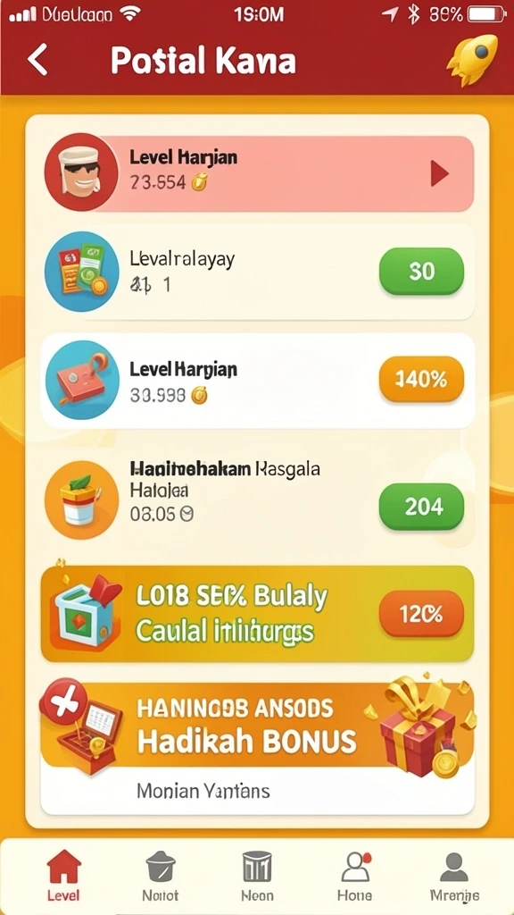 gn168 - Tampilan antarmuka yang ramah pengguna.